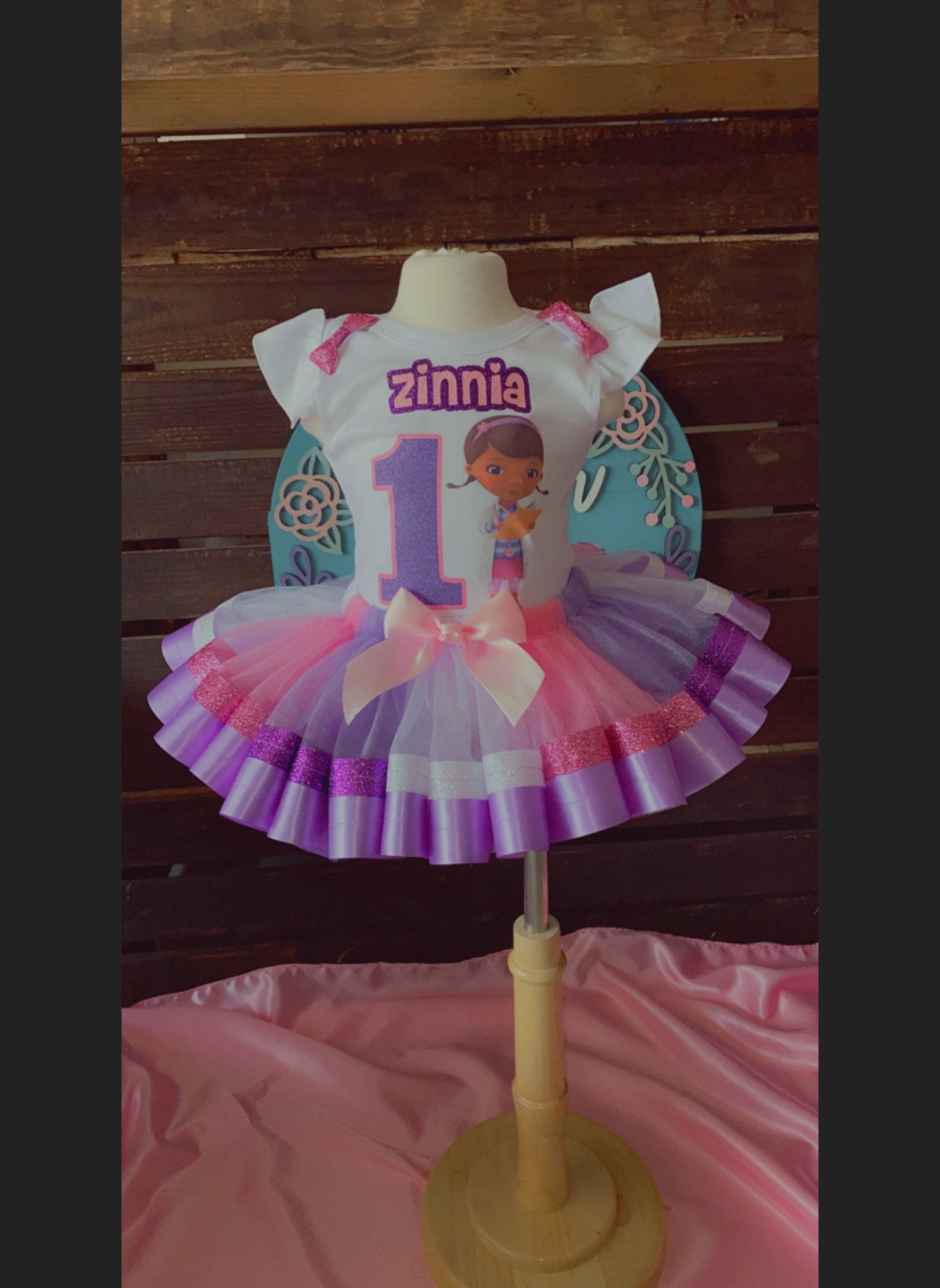 DocMcStuffins Ribbon Tutu