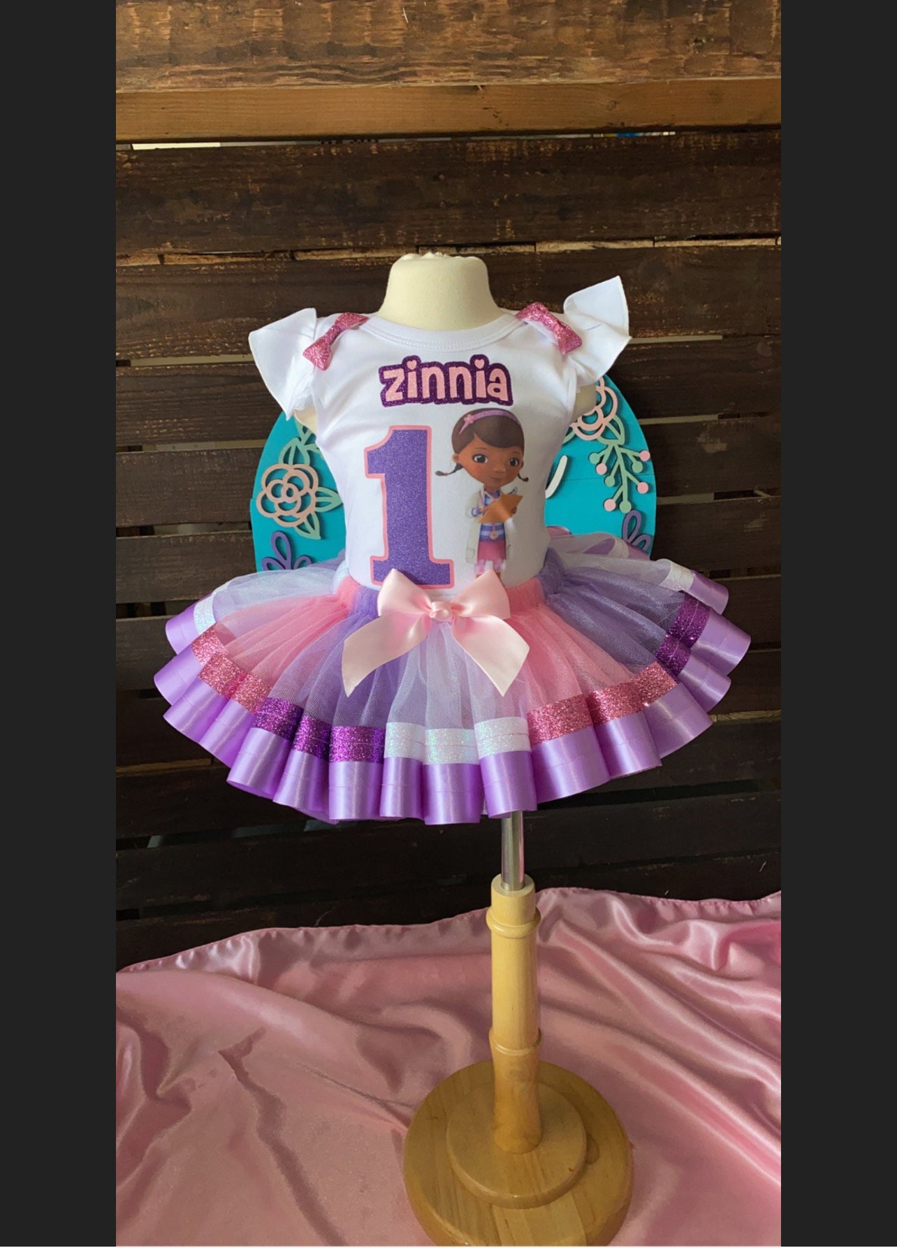 DocMcStuffins Ribbon Tutu