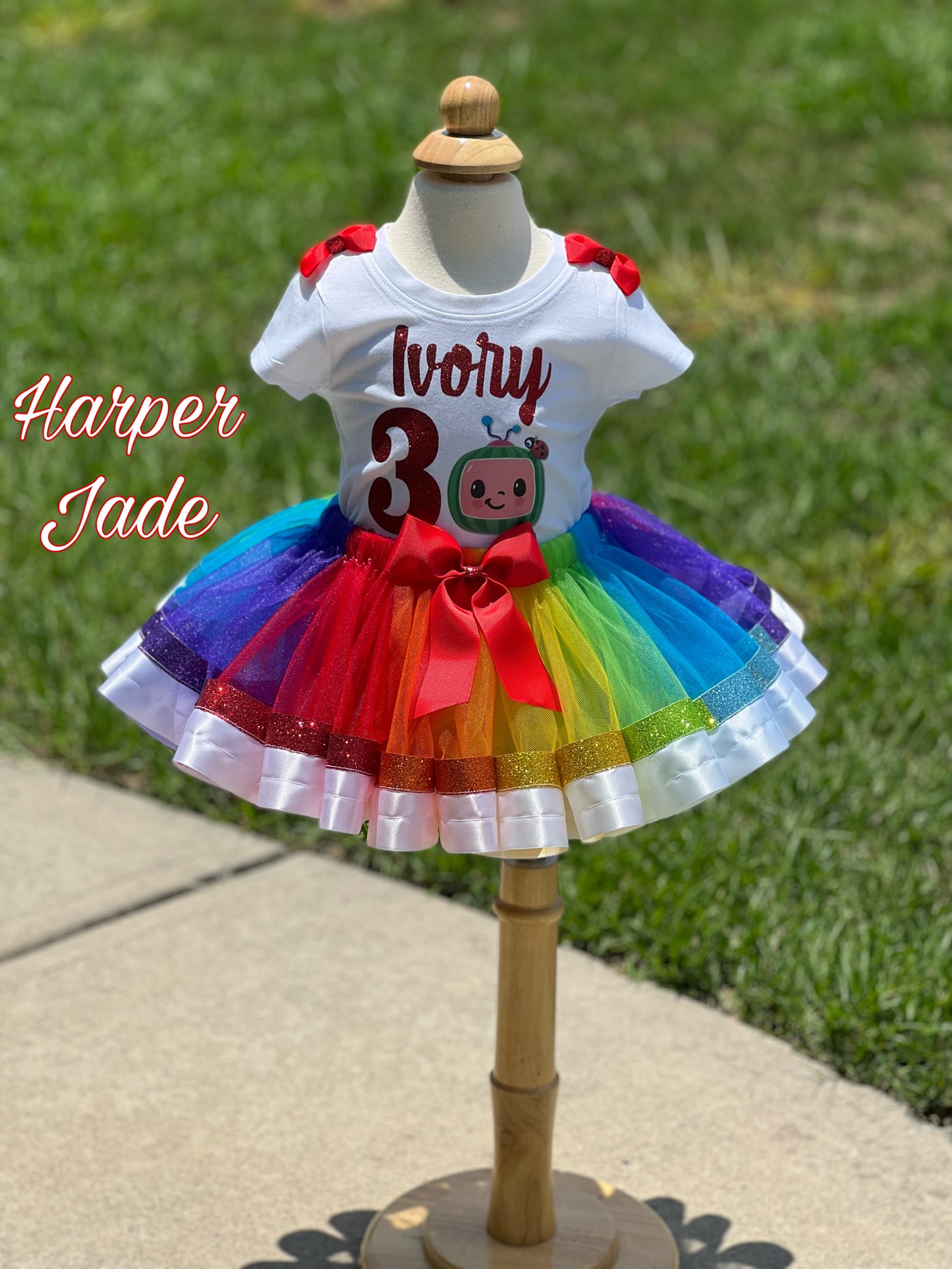 Ribbon Tutu Set