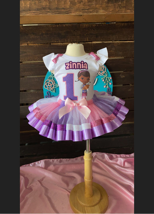 DocMcStuffins Ribbon Tutu