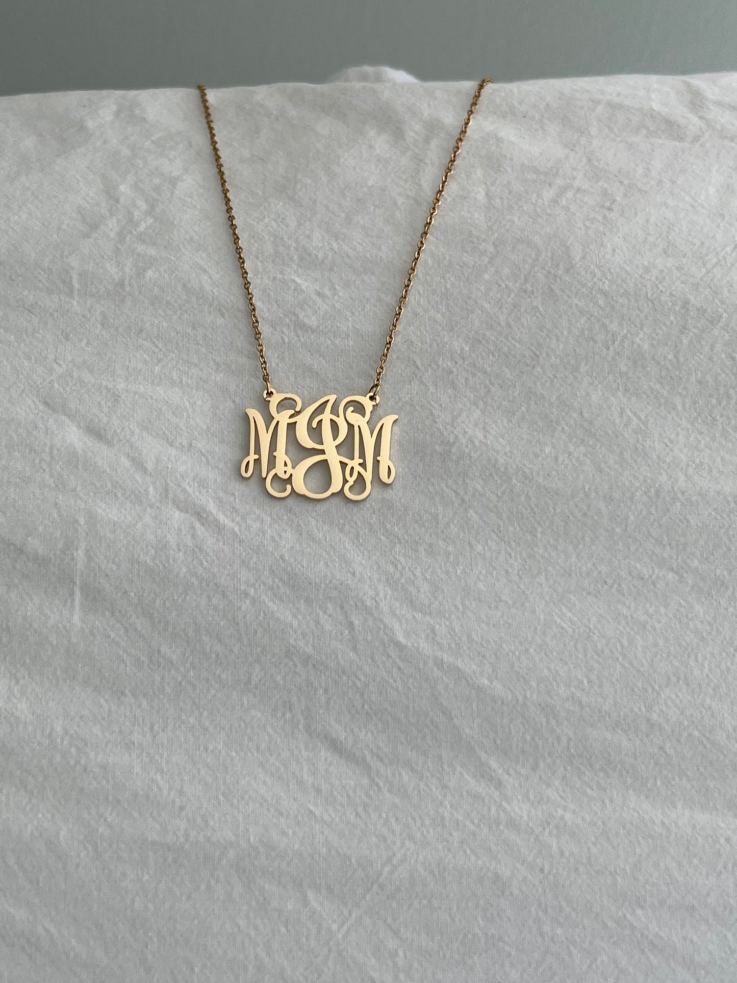 Monogram Necklace