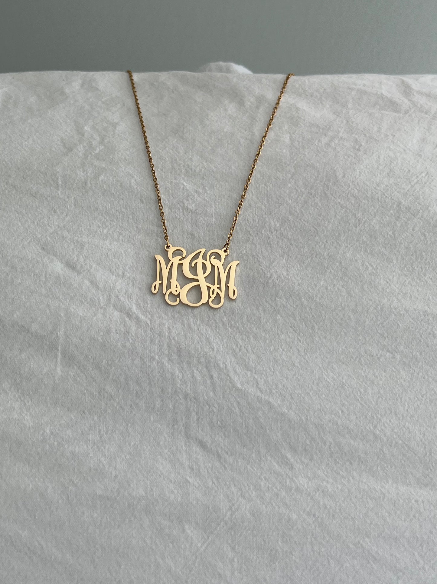 Monogram Necklace